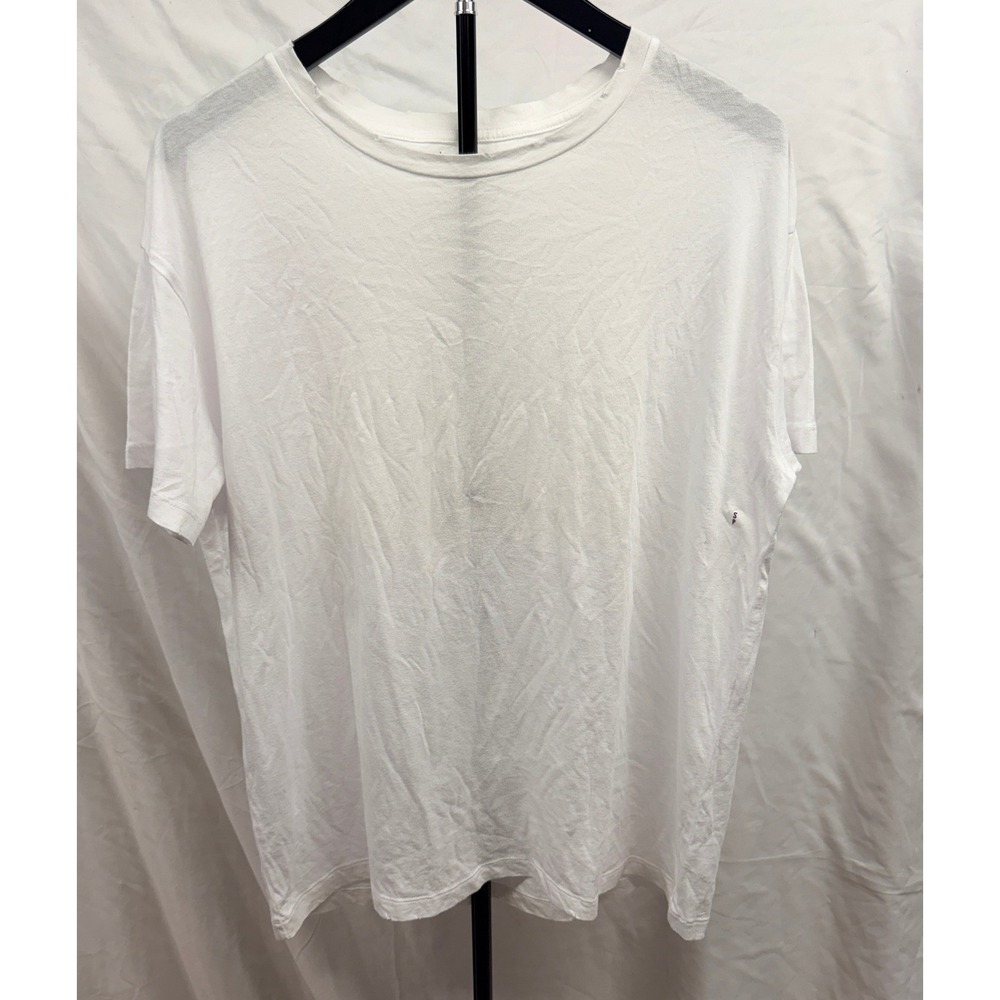 Aerie NEW Women's White Real Soft Oversized Crew Neck Boyfriend Tee Small